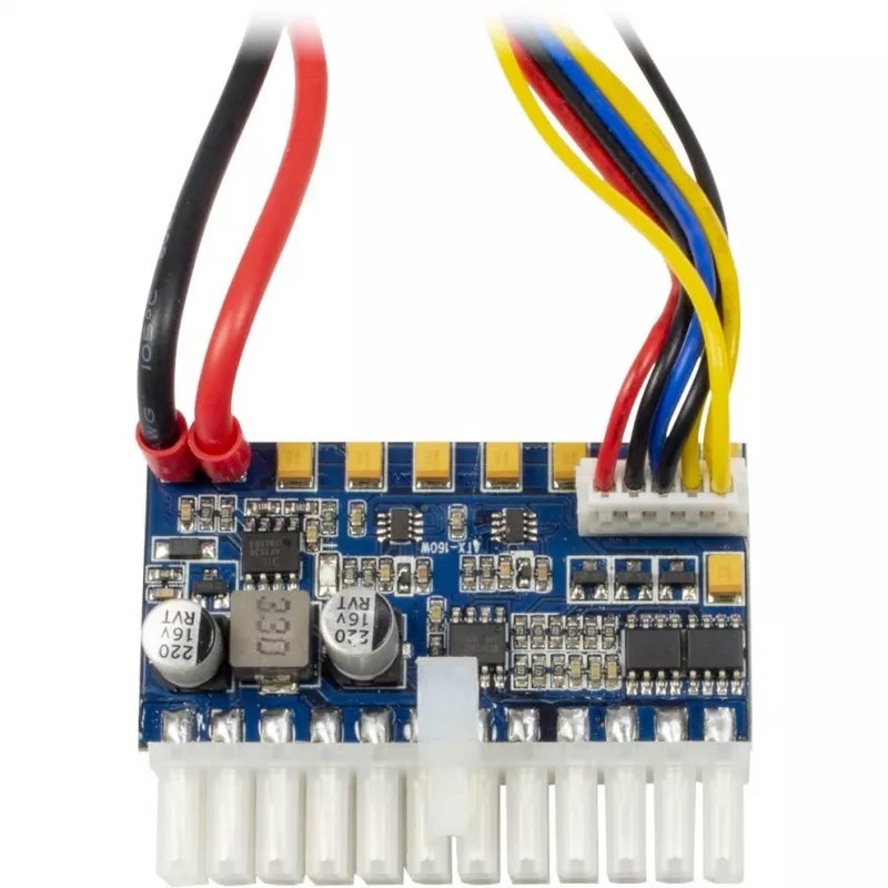 Virtalähde Inter-Tech 88882188 160 W 20-pin ATX musta