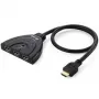 Equip 3x1 HDMI -kytkin, 1920 x 1080 pikseliä, Full HD, musta