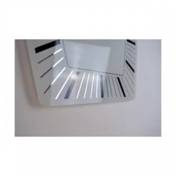 NeXtime kello 8128wi Hexagon, 43x43 cm, seinäkello, valkoinen