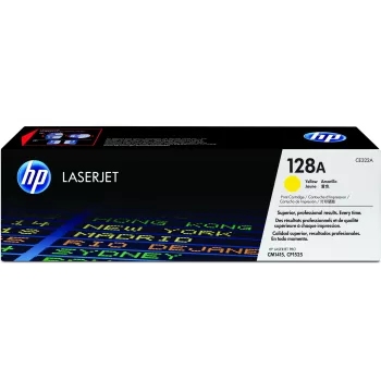 HP 128A Yellow alkuperäinen LaserJet-värikasetti, 1300 sivua, keltainen, 1 kpl