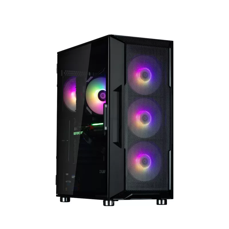 Zalman I3 NEO ARGB musta tietokonekotelo Midi Tower