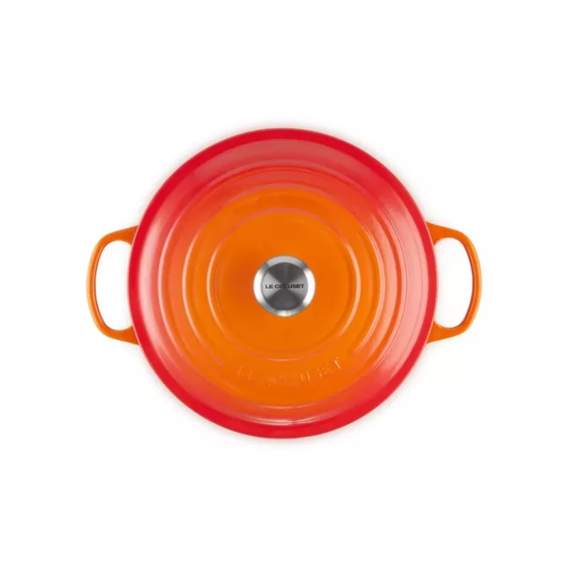 Le Creuset 21177280902430 6,7 L pyöreä kattila oranssi, punainen
