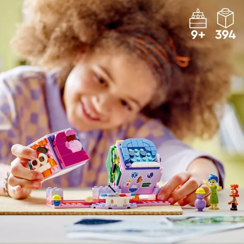 Rakennuslelu LEGO Disney Pixar Inside Out 2 tunnekuutiosarja 43248