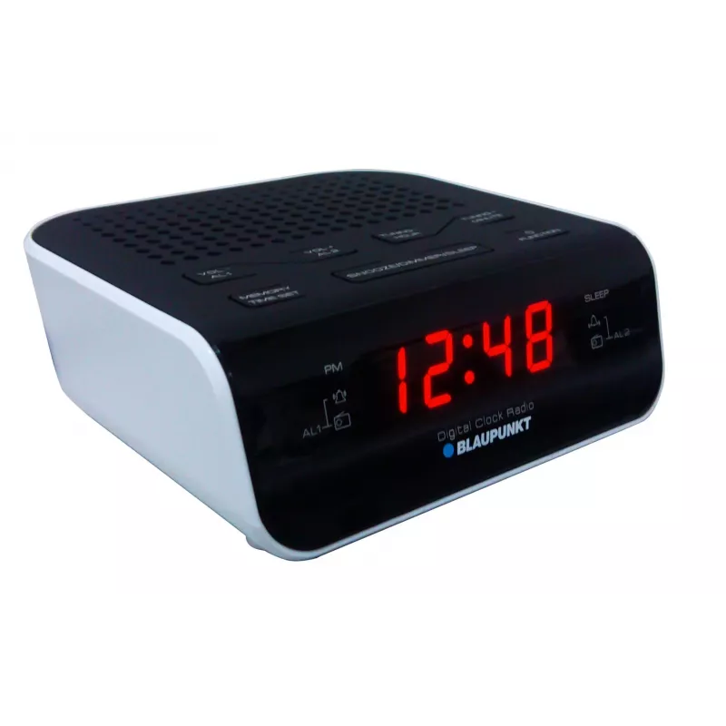 Blaupunkt CR5WH radiokello musta, valkoinen
