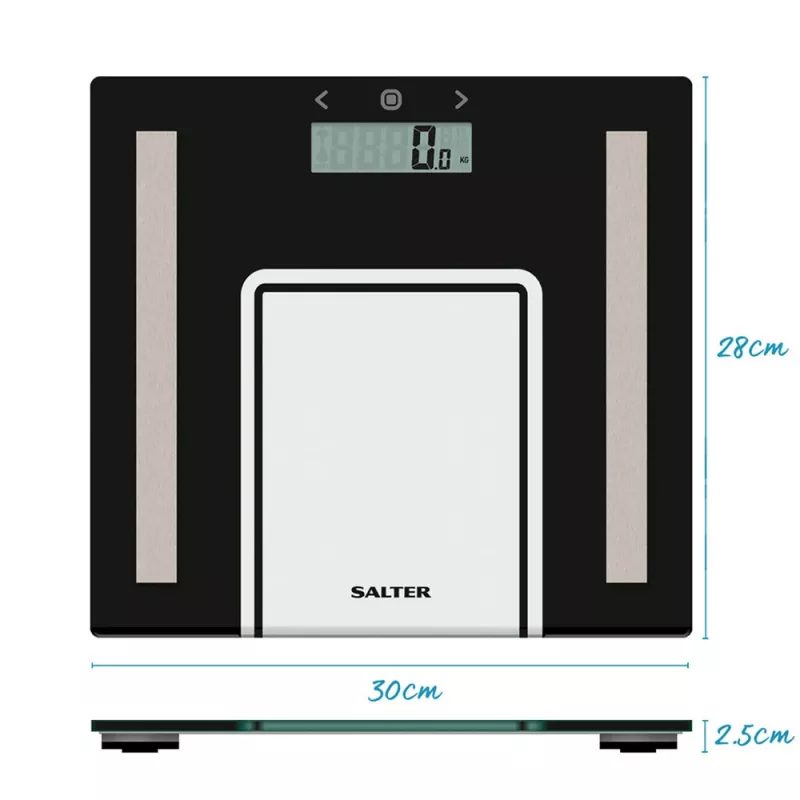 Elektroninen kehonkoostumusvaaka Salter 9128 BK3R