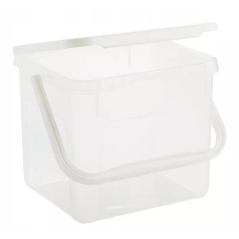 Puhdistusnesteen säiliö Rotho Basic 4,5 l malli 1770201100RP, läpinäkyvä teknopolymeeri kannella ja ripustusreiällä