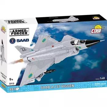 Cobi Blocks Saab AJ 37 Viggen 881 kpl rakennussarja