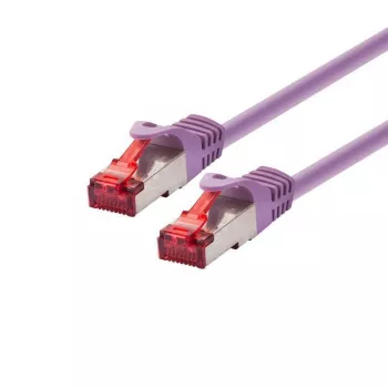 Verkkokaapeli LOGON FTP Cat6 10 m, RJ-45–RJ-45, 1000 Mbit/s, violetti