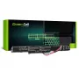 Green Cell AS77 akku ASUS A41-X550E:lle (X550, F550, K550, R510), Li-Ion 14,4 V 2200 mAh, 4 kennoa, musta