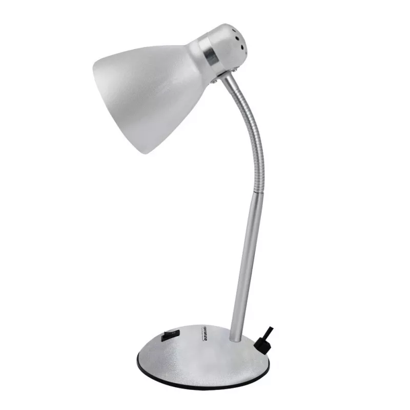 Esperanza ELD113S pöytävalaisin E27 12 W LED hopea