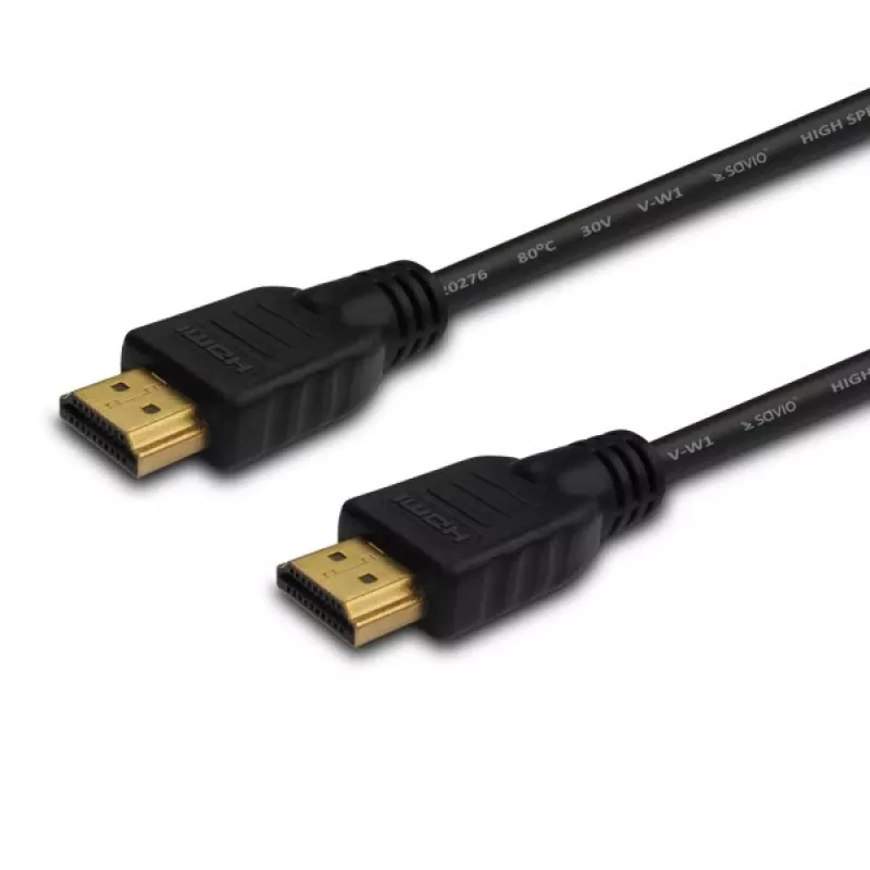 Savio CL-38 HDMI-kaapeli 15 m HDMI tyyppi A (standardi) musta