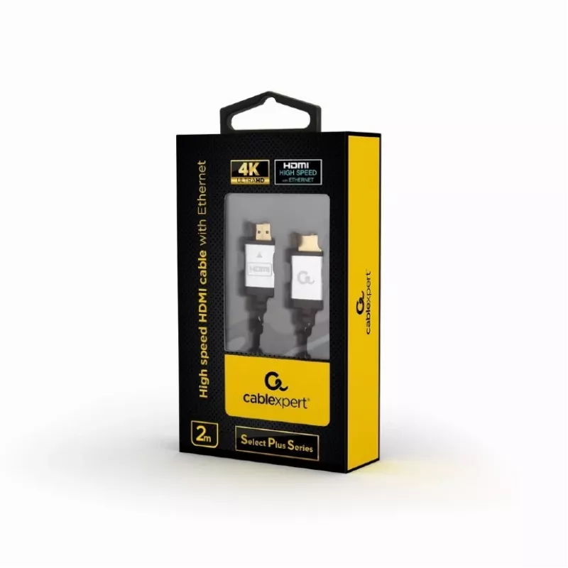 Gembird CCB-HDMIL-2M HDMI-kaapeli HDMI Type-A (standardi) harmaa