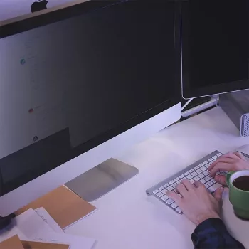 Qoltec GDPR tietosuojakalvo 23 | 16:9 | Eye Care | Panoramic