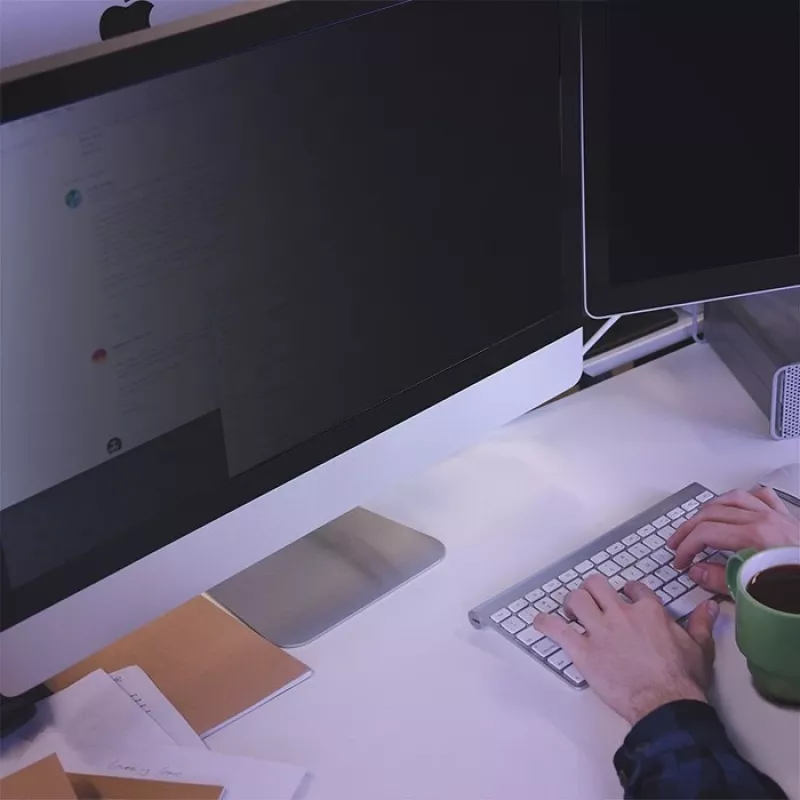 Qoltec GDPR tietosuojakalvo 23 | 16:9 | Eye Care | Panoramic