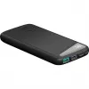 Pikalatausvaravirtalähde 10 000 mAh (musta, USB-C PD, QC 3.0, 10 000 mAh)