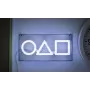 Pöytä- ja riippuvalaisin Paladone LED Neon Light Squid Game Design PP13775SG