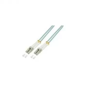 Logilink - patch-kaapeli - LC multimode (M) - LC multimode (M) - 7,5 m - kuitu - 50/125 mikrometriä - OM3 - halogeeniton - akvamariini (FP3LC07)