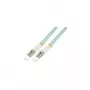 Logilink - patch-kaapeli - LC multimode (M) - LC multimode (M) - 7,5 m - kuitu - 50/125 mikrometriä - OM3 - halogeeniton - akvamariini (FP3LC07)