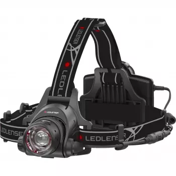 Otsalamppu taskulamppu Ledlenser H14R.2 musta