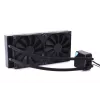 Yhdistelmänestecooleri Alphacool Core Ocean T38 AIO 280 mm 14 cm musta