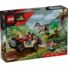 Rakennussarja LEGO Jurassic World 76972 Raptor Off-Road Escape, 285 osaa, 2 minihahmoa, ikä 6+