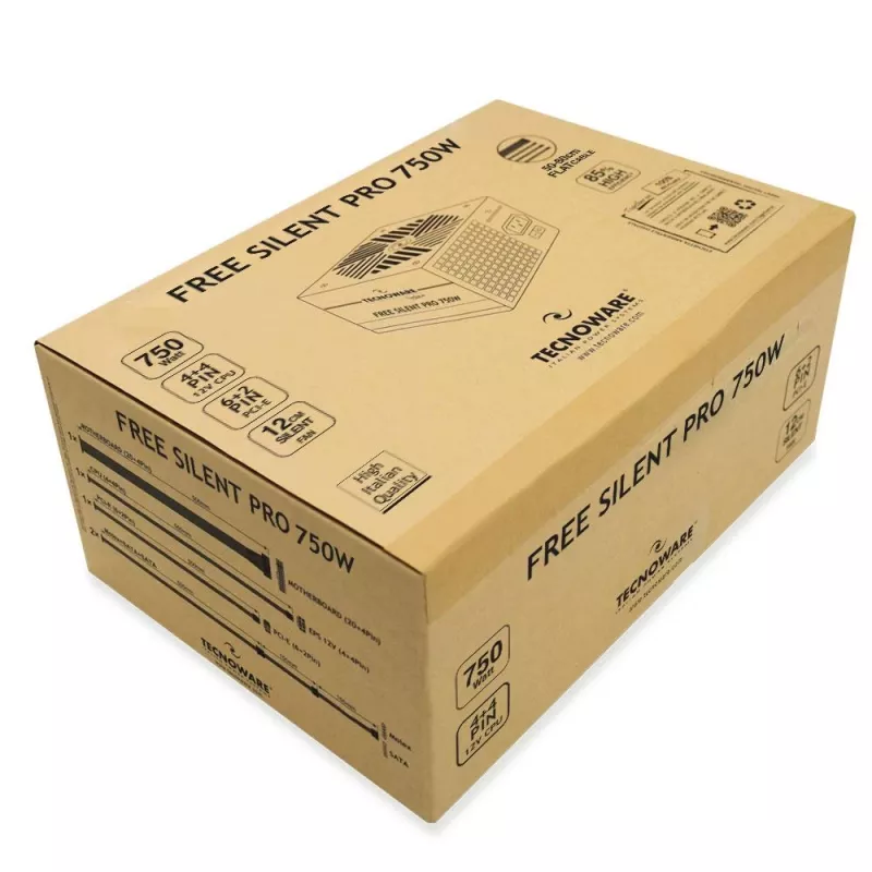 Virtalähde | TECNOWARE | ATX | PC | 180 - 264 V | 750 W | FAL751FSP12