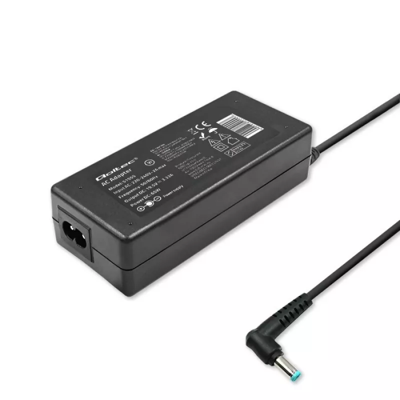 Virtalähde Qoltec 51555 sisäkäyttöön 65W musta