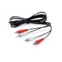 Equip 147094 audiokaapeli 2,5 m 2 x RCA musta