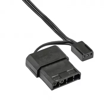 Akyga AW-12A-BK 120 mm kotelotuuletin, Molex / 3-Pin, 20 dB, musta