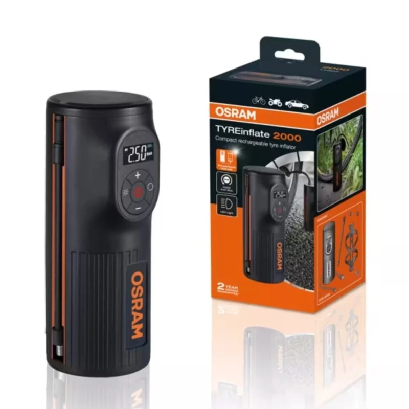 OSRAM TYRE INFLATE 2000 renkaan täyttölaite