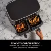 Ninja AF200EU friteerauskeitin Double 7,6 L itsenäinen 2400 W kuumailmafriteerauskeittiö musta