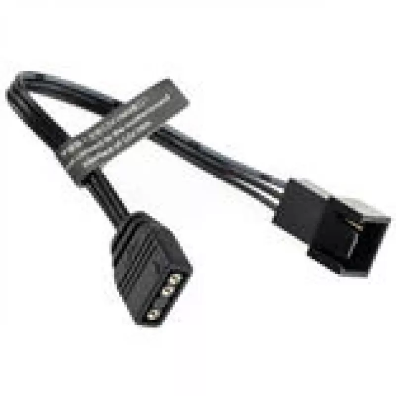 ARGB-adapterikaapeli Barrow ZBDZJX-5M – 3-pin 5V osoitteellinen RGB, pituus 10 cm