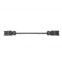 Bachmann - virtakaapeli - Wieland GST18/3 (M) - Wieland GST18/3 (W) - 2,0m - musta (375038)
