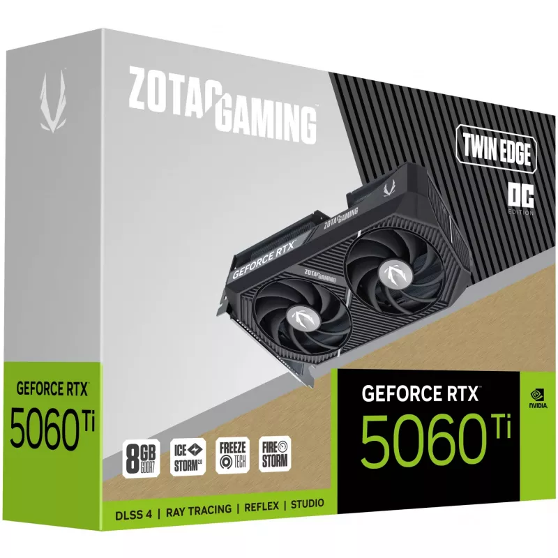 Näytönohjain GeForce RTX 5060 Ti 8 GB GDDR7