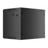Seinäasennettava kaappi LANBERG WF01-6409-23B 9U, 60 kg, IP20, 600×450×512 mm, musta