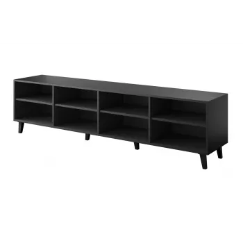 RTV-taso ASTI 200x42x52 matta musta
