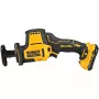 DeWALT DCS312D2-QW puukkosaha 2800 iskua/min musta, keltainen