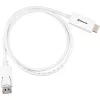 DisplayPort 1.2 -adapterikaapeli Sharkoon 4K, 1 m pituus
