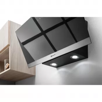 Bauknecht RBHVP 83 LM K seinäasennus musta ruostumaton teräs 713 m³/h