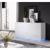 Cama Sideboard 2D REJA valkoinen kiiltävä/valkoinen kiiltävä
