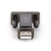 DIGITUS USB 2.0 -sarjaporttisovitin DSUB 9M sis. USB-A-kaapeli 80 cm FTDI-piirisarja USB 2.0 - RS232 (FT232RL)