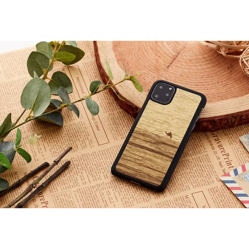 Älypuhelinkotelo man and wood iPhone 11 Pro — terra musta