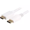 Sharkoon adapterikaapeli DisplayPort 1.2 > HDMI 4K valkoinen 3 metriä