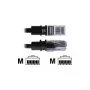 PatchSee BasicPatch - verkkokaapeli - RJ-45 (M) - RJ-45 (M) - 1,5 m - FTP - CAT 5e - suojattu - musta