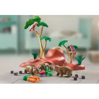 Wiltopia 71625 Wombat Shelter figuurisarja