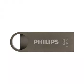 Philips FM32FD165B -USB-muistitikku, 32 GB, USB Type-A 3.2 Gen 1 (3.1 Gen 1), harmaa
