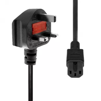 Virtajohto ProXtend PC-GC15-001 1 m, musta, virtajohto laitteille ja PC:ille