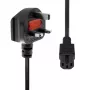 Virtajohto ProXtend PC-GC15-001 1 m, musta, virtajohto laitteille ja PC:ille