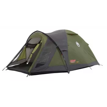 Kupoliteltta Coleman Darwin 3+ 3 hengelle harmaa khaki jäykkä runko