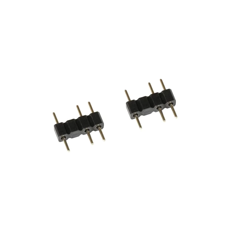Alphacool 18701 - RGB-haarakaapeli - muovi - musta - 3-napainen - 150 mm - 1 kpl